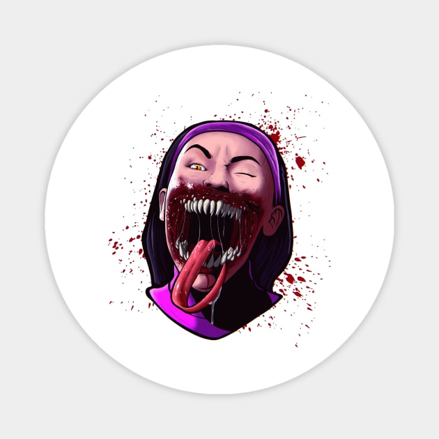 mileena Magnet by dubcarnage